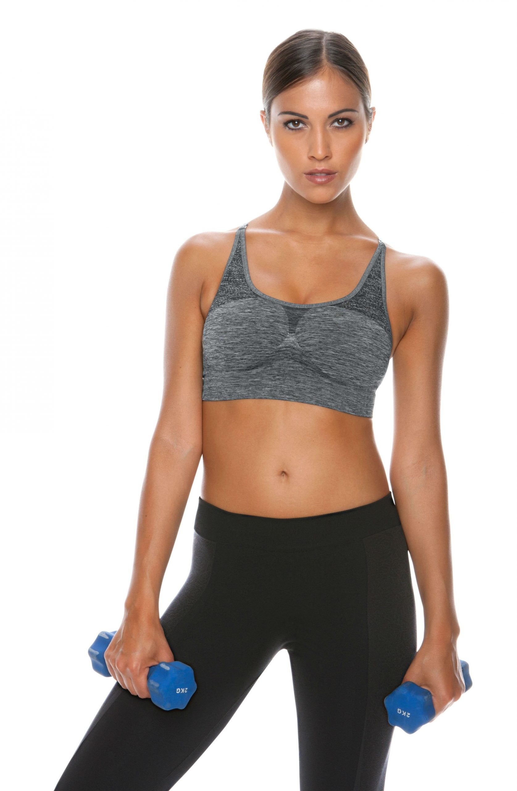 Control Body 110706 Sports Bra Melange/Grey Control Body 110706 Sports Bra Melange/Grey