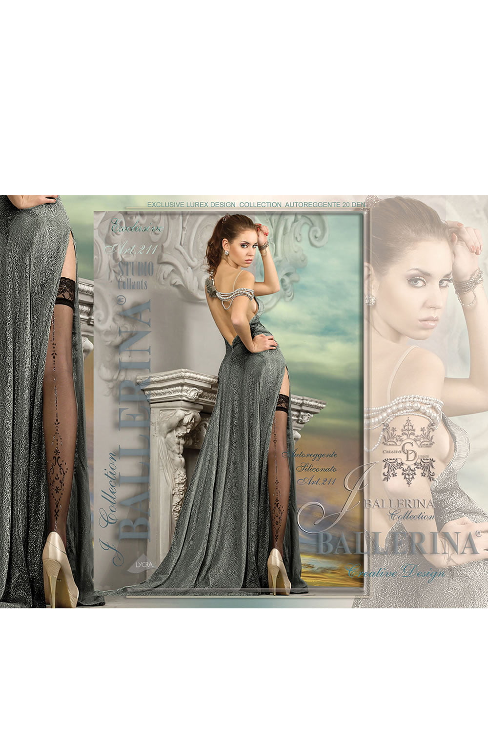 Ballerina 211 Hold Up Nero (Black) Ballerina 211 Hold Up Nero (Black)