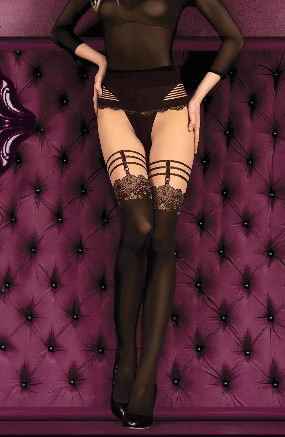 Ballerina 394 Tights Skin / Nero (Black) Ballerina 394 Tights Skin / Nero (Black)