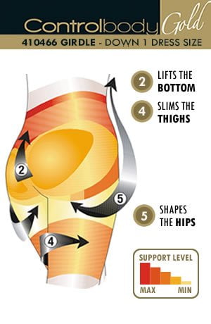 Control Body 410466 Shaping Girdle Bianco Control Body 410466 Shaping Girdle Bianco