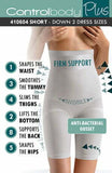 Control Body 410604 High Waist Long Shaping Shorts Bianco Control Body 410604 High Waist Long Shaping Shorts Bianco
