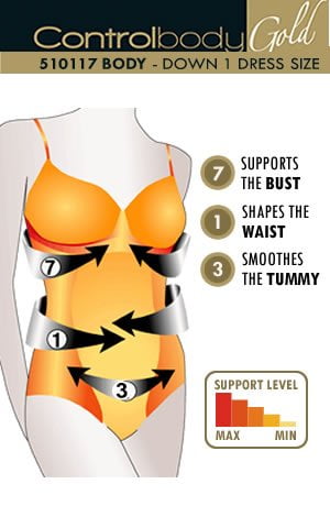 Control Body 510117 Shaping Body Nero Control Body 510117 Shaping Body Nero