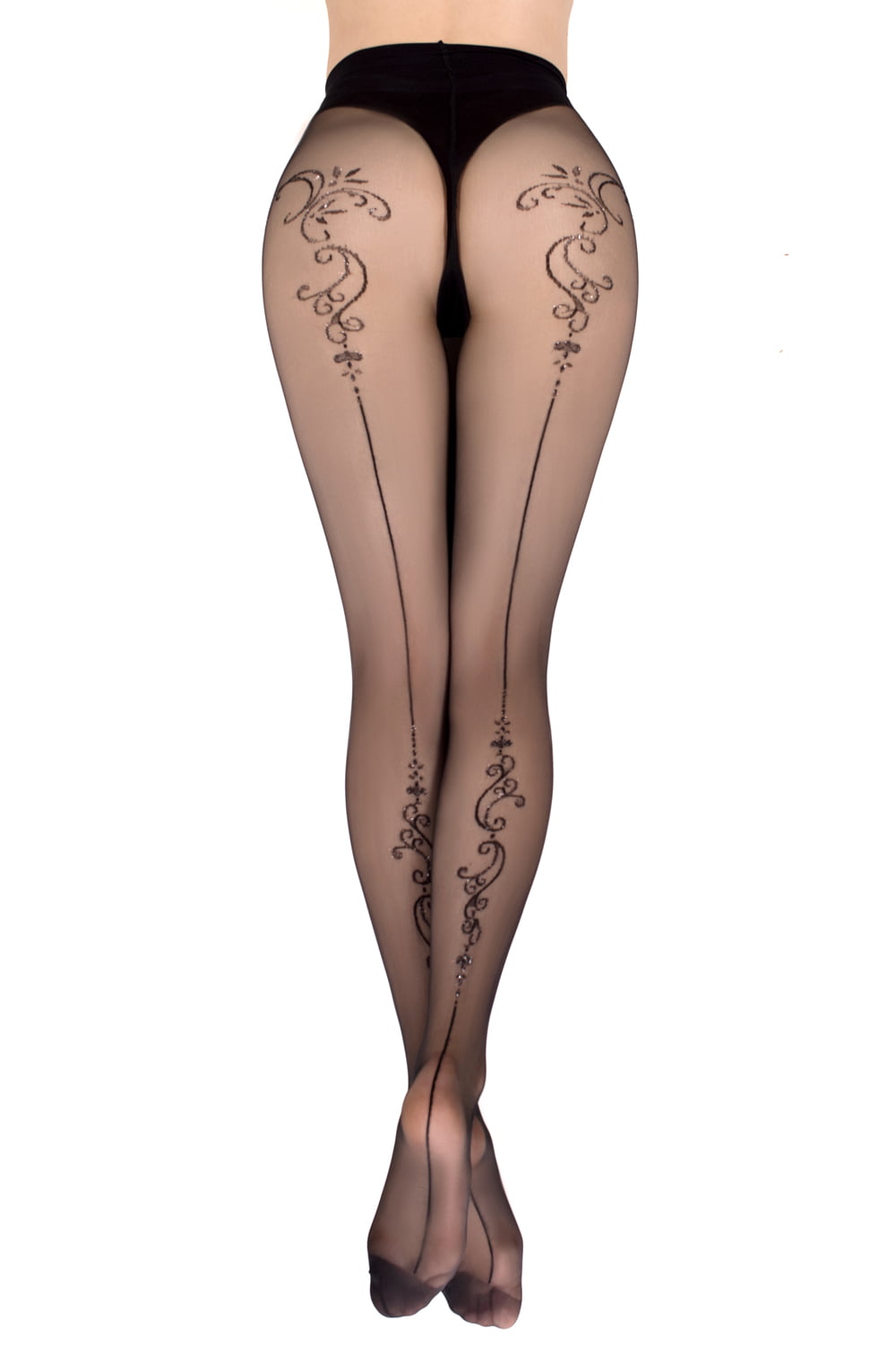 Ballerina 557 Black Hold Ups Ballerina 557 Black Hold Ups