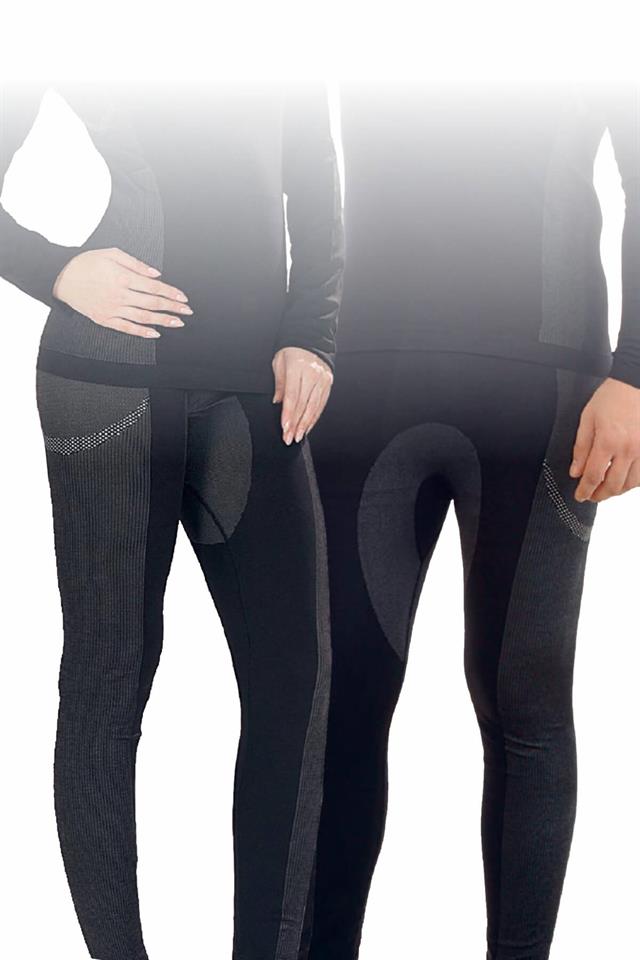 Schwarze 3900 Thermoanzughose