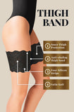 Gabriella Lace Thigh Band 509 Black Gabriella Lace Thigh Band 509 Black