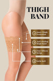 Gabriella Lace Thigh Band 509 Beige Gabriella Lace Thigh Band 509 Beige
