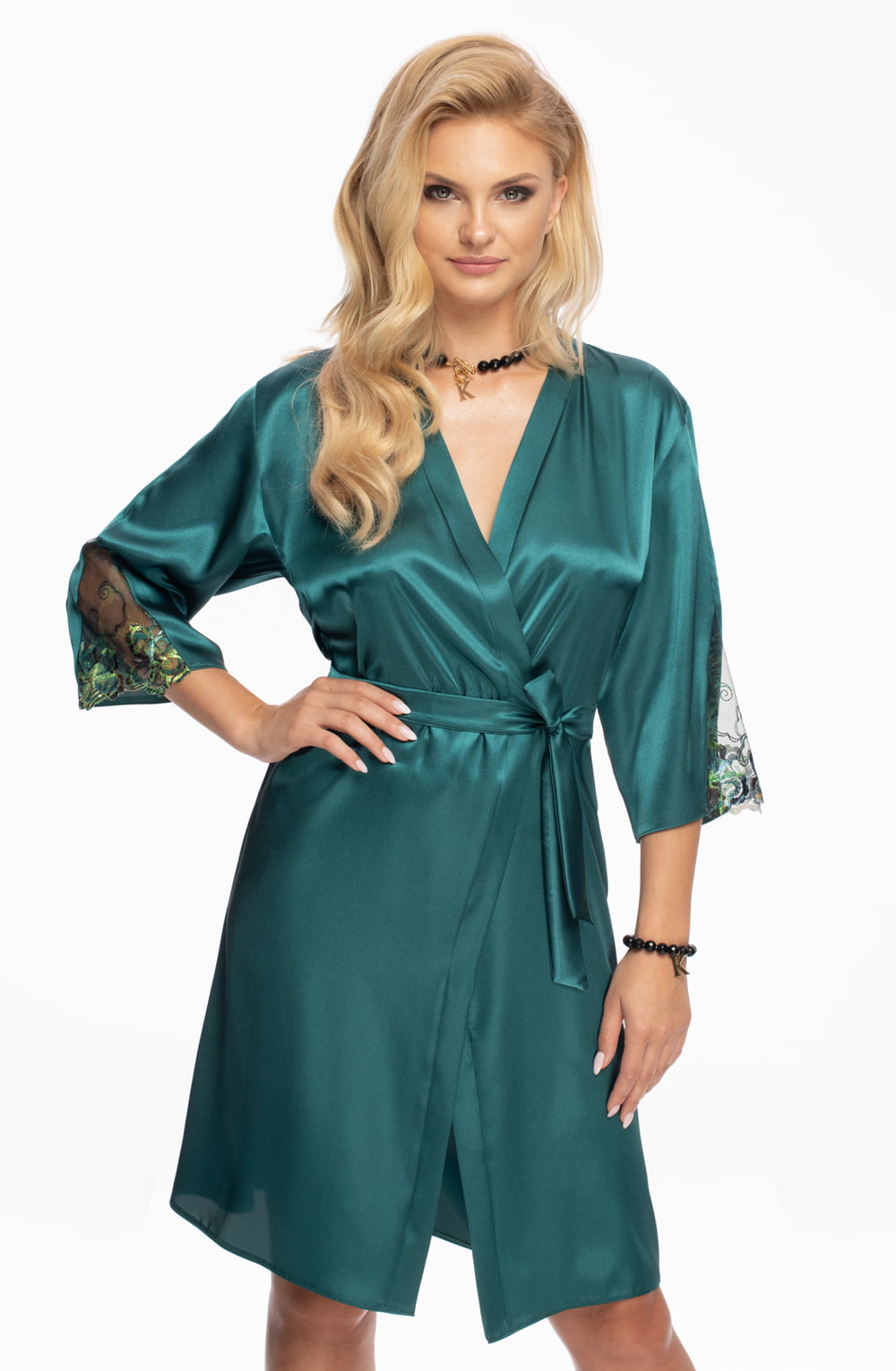 Irall Nikita Dressing Gown Jade Irall Nikita Dressing Gown Jade