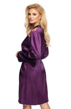 Irall Shelby Dressing Gown Purple Irall Shelby Dressing Gown Purple