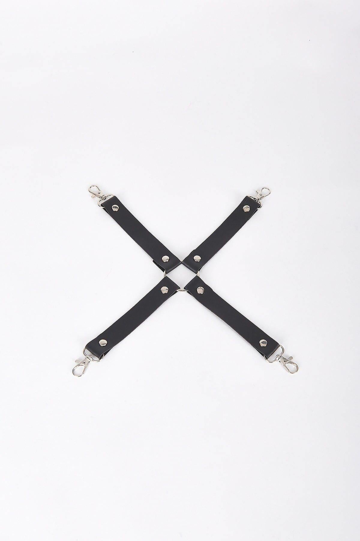 Krawatten-Accessoire aus Lederplüsch 700215 T