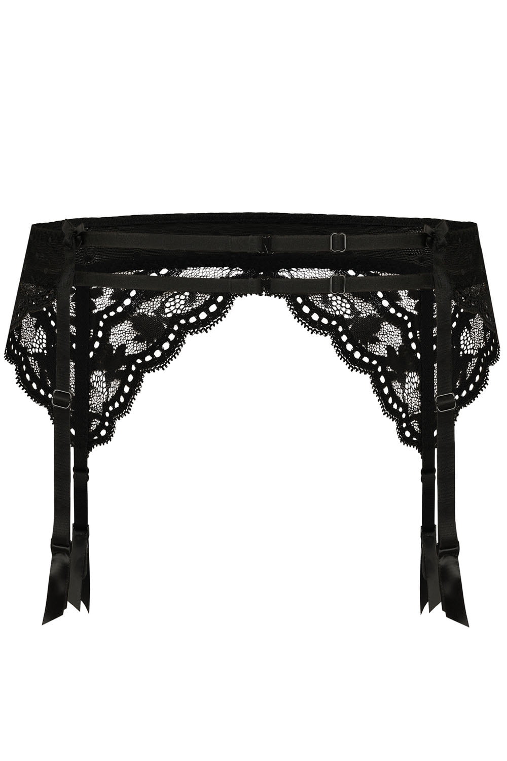 Roza Lagerta Suspender Belt Black Roza Lagerta Suspender Belt Black
