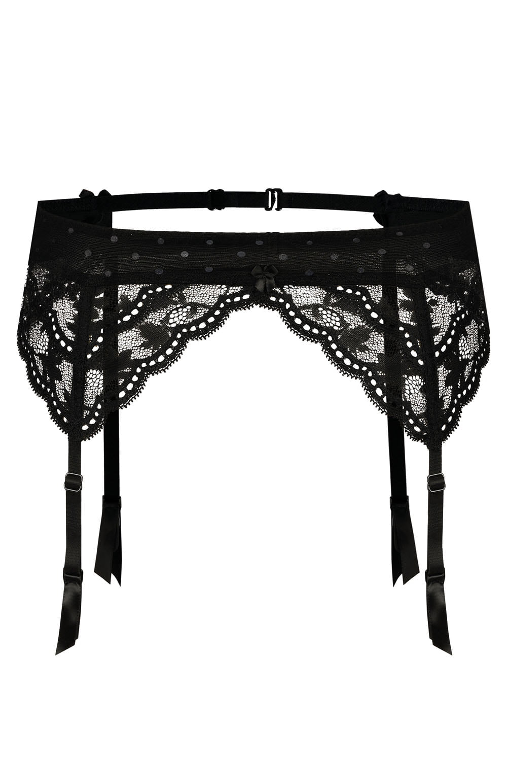 Roza Lagerta Suspender Belt Black Roza Lagerta Suspender Belt Black