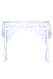 Roza Lagerta Suspender Belt White Roza Lagerta Suspender Belt White