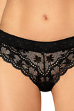 Roza Lagerta Thong Black Roza Lagerta Thong Black