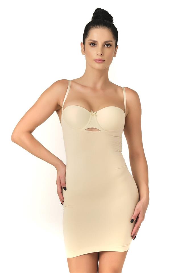 Tan 5060 Chest Open Dress Corset