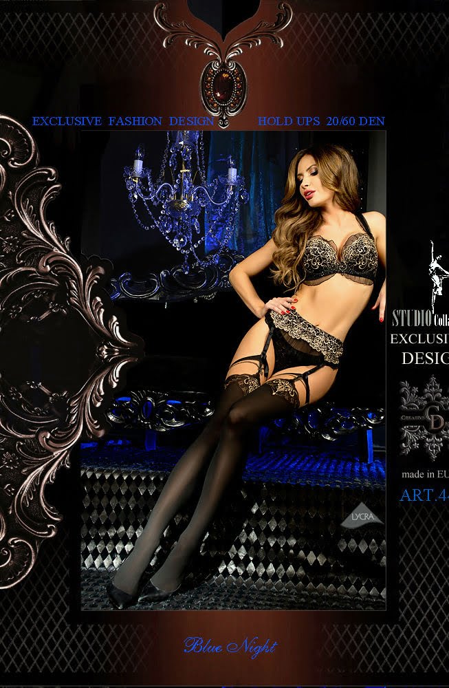 Ballerina 448 Hold Ups Black/Skin Ballerina 448 Hold Ups Black/Skin