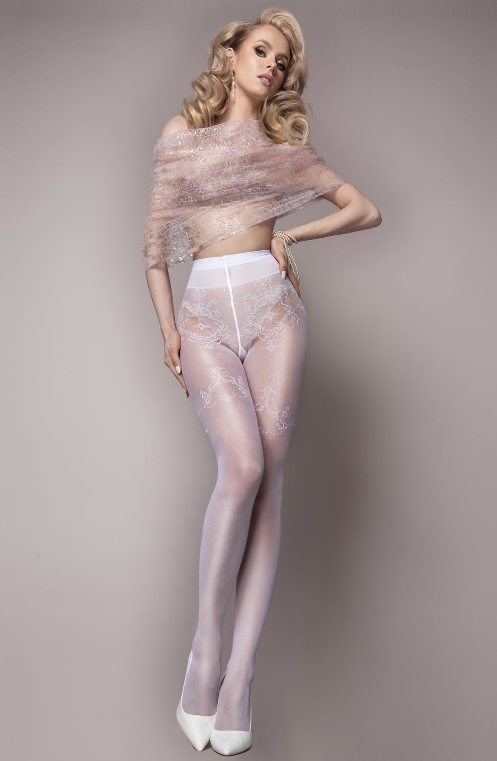 Ballerina 581 White Tights Ballerina 581 White Tights