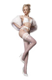 Ballerina 586 White Hold Ups Ballerina 586 White Hold Ups