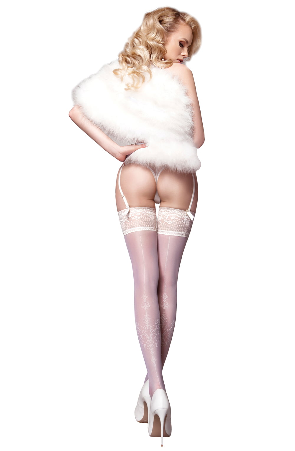 Ballerina 587 Ivory Hold Ups Ballerina 587 Ivory Hold Ups