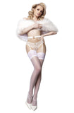 Ballerina 588 White Hold Ups Ballerina 588 White Hold Ups