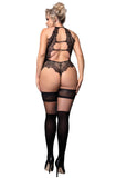 Ballerina 593 Black/Skin Hold Ups Plus Ballerina 593 Black/Skin Hold Ups Plus