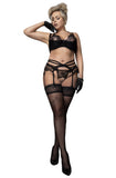 Ballerina 594 Black Hold Ups Plus Ballerina 594 Black Hold Ups Plus
