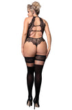 Ballerina 600 Black/Skin Hold Ups Plus Ballerina 600 Black/Skin Hold Ups Plus