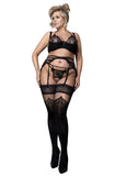 Ballerina 600 Black/Skin Hold Ups Plus Ballerina 600 Black/Skin Hold Ups Plus