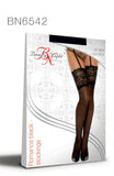 Beauty Night BN6542 Romance Stockings Black Beauty Night BN6542 Romance Stockings Black