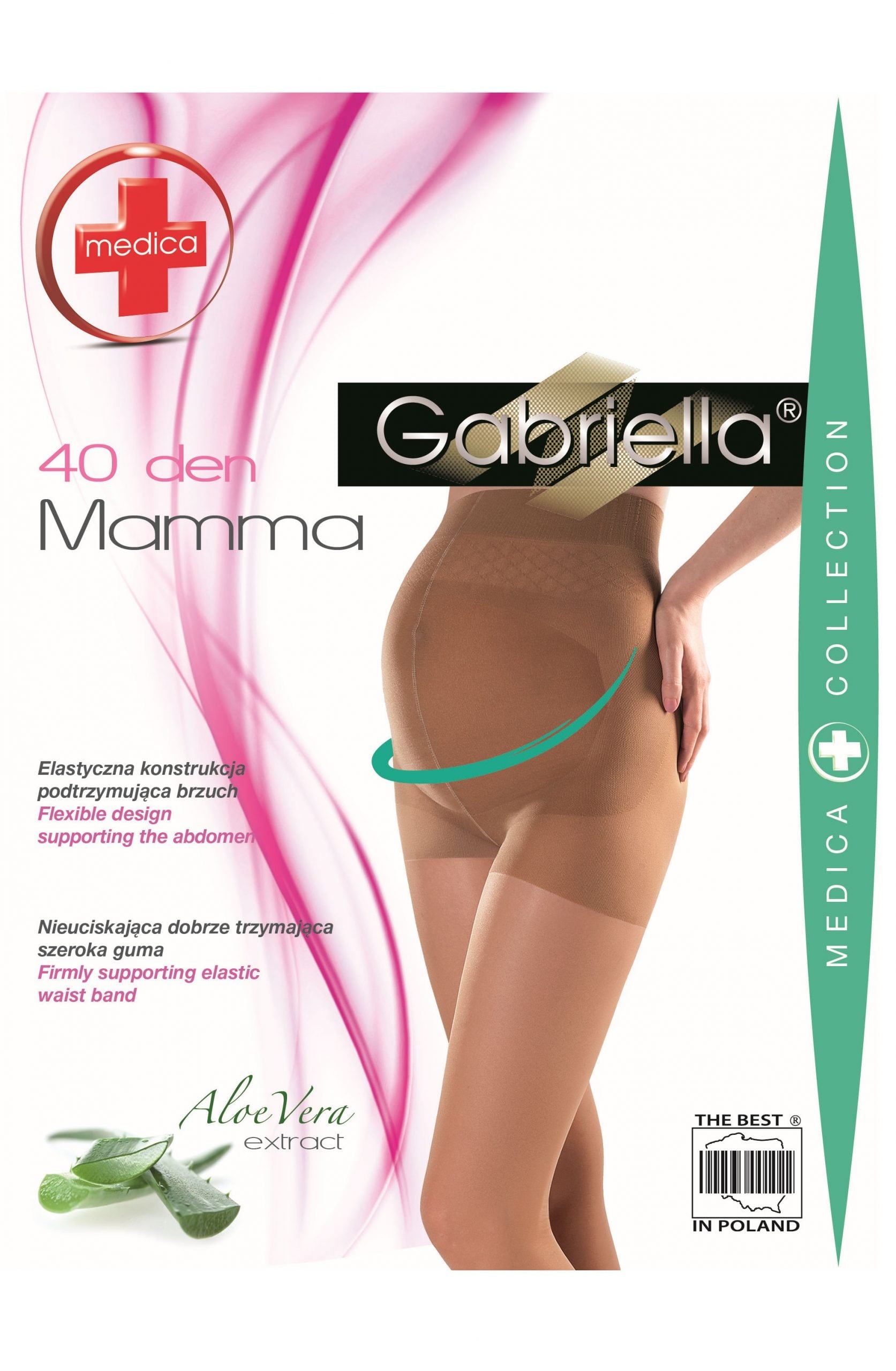 Gabriella Classic Mamma 40 Tights Beige Gabriella Classic Mamma 40 Tights Beige