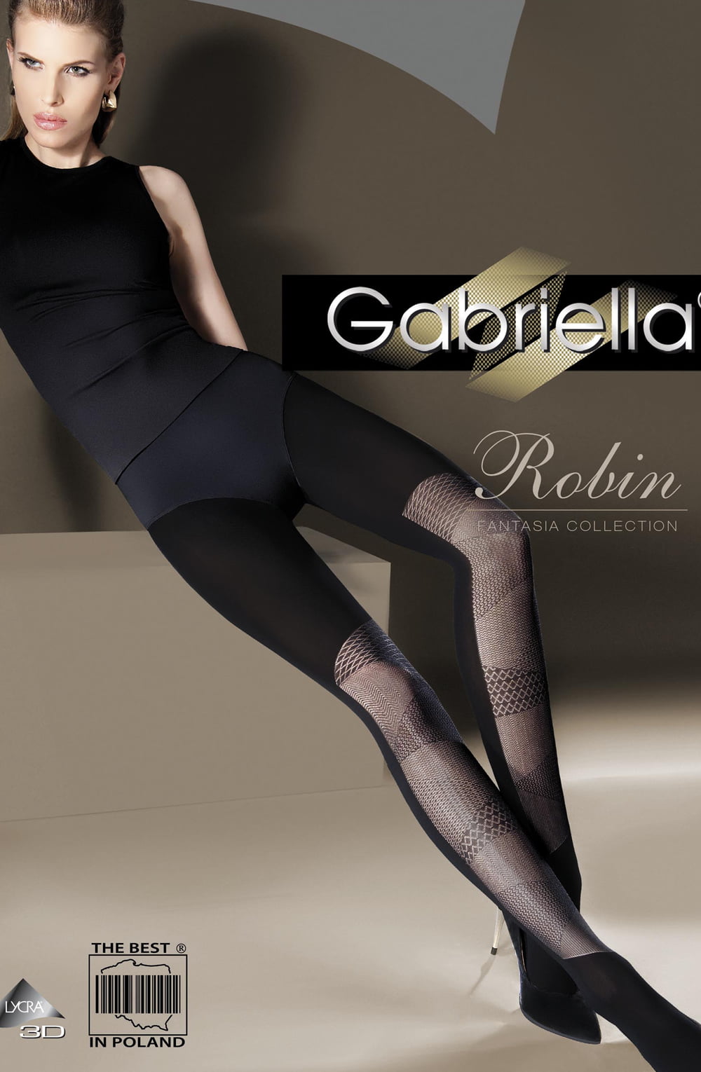 Gabriella Fantasia Robin Tights Black Gabriella Fantasia Robin Tights Black