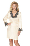 Irall Juniper Cream Dressing Gown Irall Juniper Cream Dressing Gown