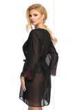 Irall Erotic Oriana Gown Black Irall Erotic Oriana Gown Black