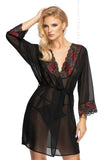 Irall Erotic Oriana Gown Black Irall Erotic Oriana Gown Black