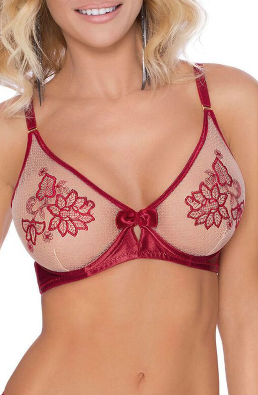 Roza Mehendi Soft Cup Bra Claret Roza Mehendi Soft Cup Bra Claret