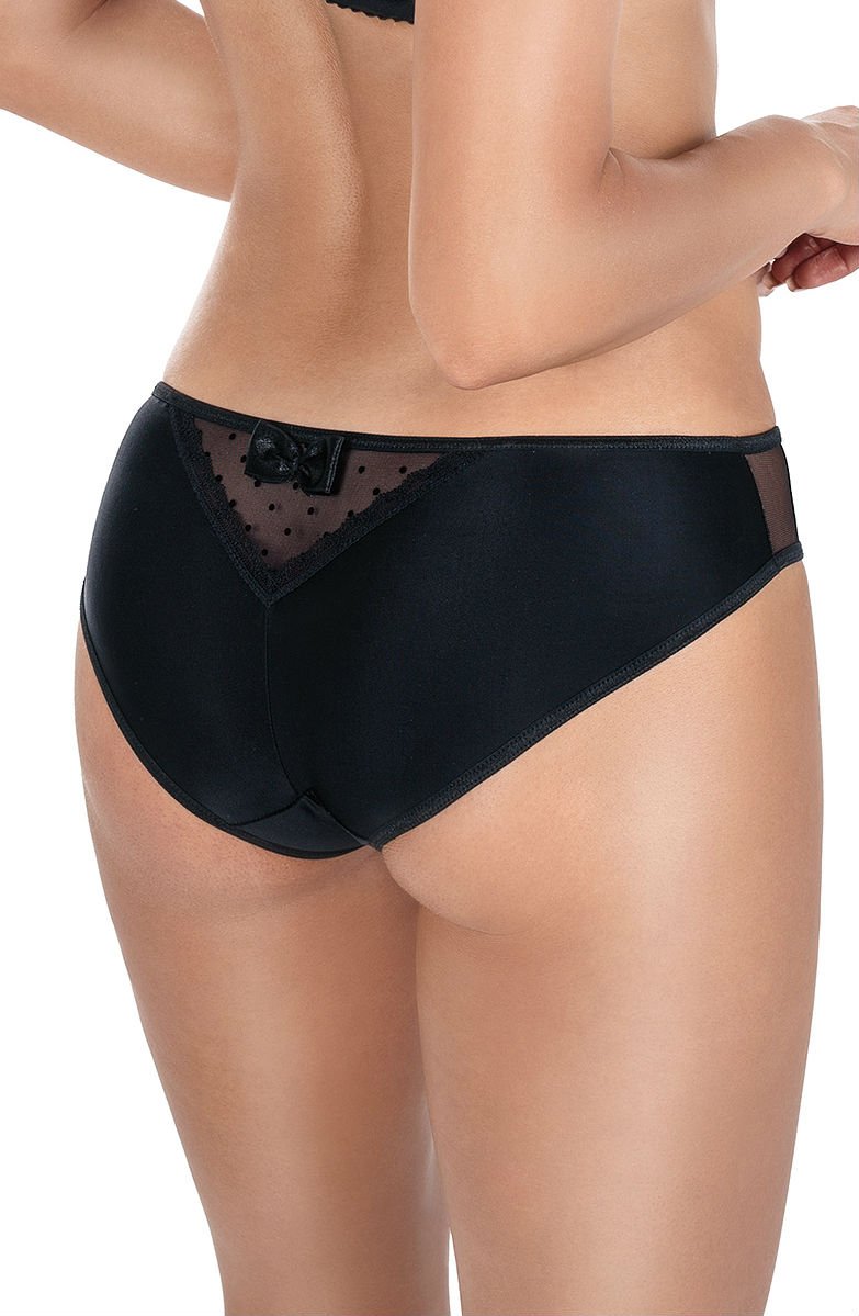 Roza Nefer Brief Black-Salmon Roza Nefer Brief Black-Salmon