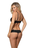 Roza Newia Black Thong Roza Newia Black Thong