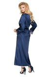 Irall Yoko Dressing Gown Navy Blue Irall Yoko Dressing Gown Navy Blue
