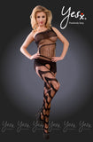 Yesx YX940 Bodystocking Black Yesx YX940 Bodystocking Black