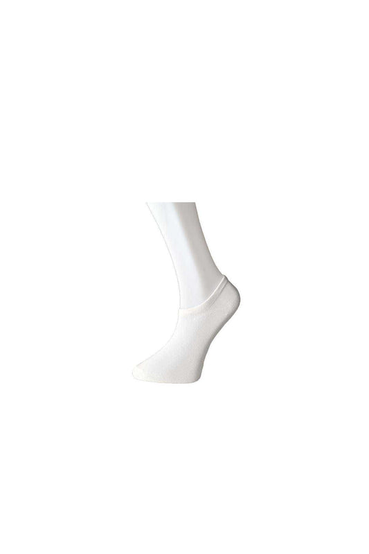 White Men's Invisible Socks 3 Pairs