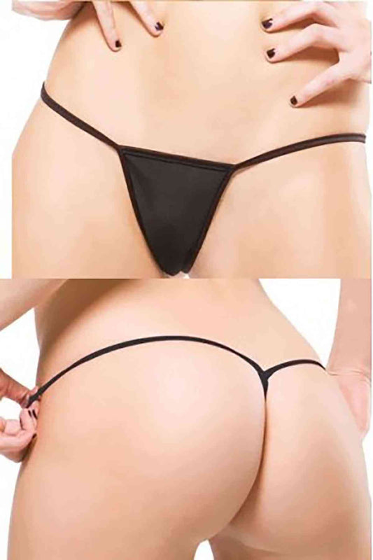 Black Tulle Thong Women Sexy Lingerie Exotic Panties