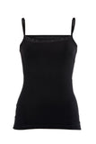 Anit Tanktop mit Spitzenschleife und Trägern 2810