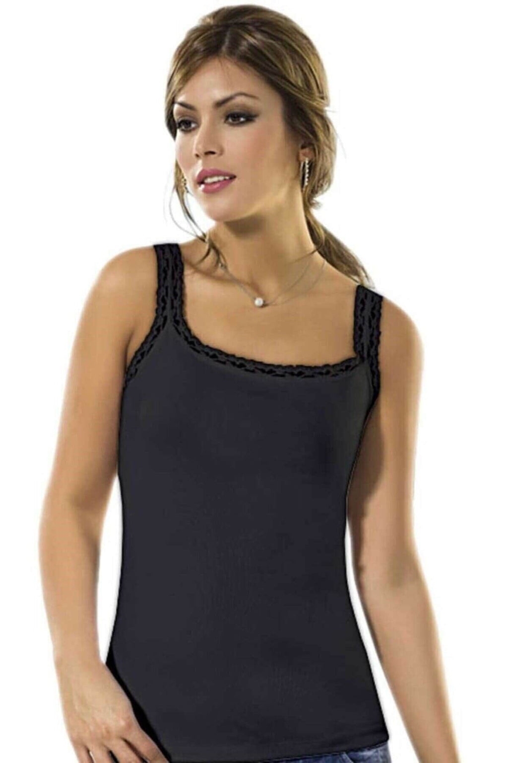 Anit Women's Lace Strappy Tank Top 2172