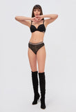 BLACK ICONIC Lightweight Bra Hipster Set 4791