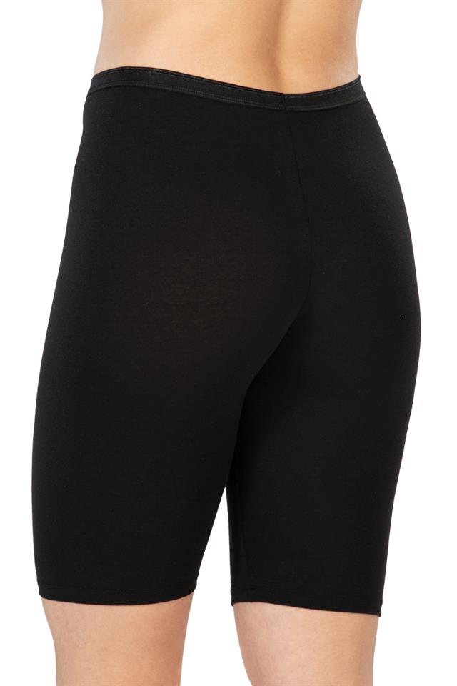 Schwarze 1431 Laptop-Leggings aus Modal-Baumwolle