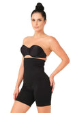 Black  2007 High Waist Leg Corset