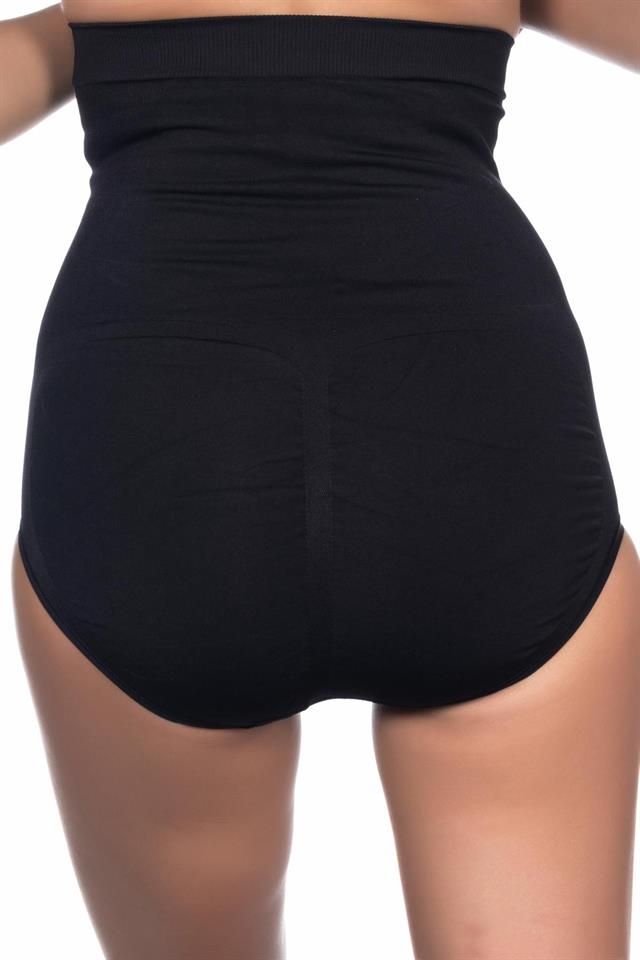 Black  2008 High Waist Slip Corset