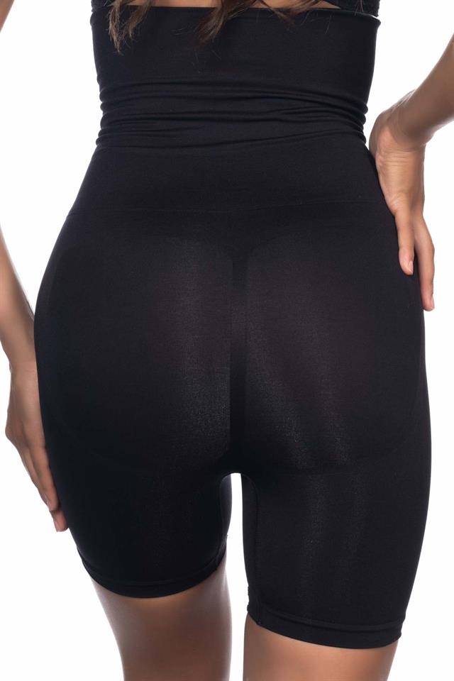 Schwarzes 2014 High Waist Doppelbein Korsett
