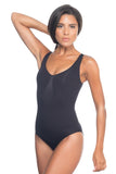 Black  2018 Thick Strap Body Corset