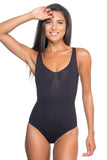 Black  2018 Thick Strap Body Corset