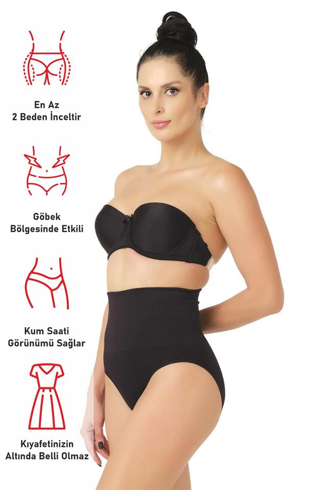 Black  2021 Double Low Waist Slip Corset